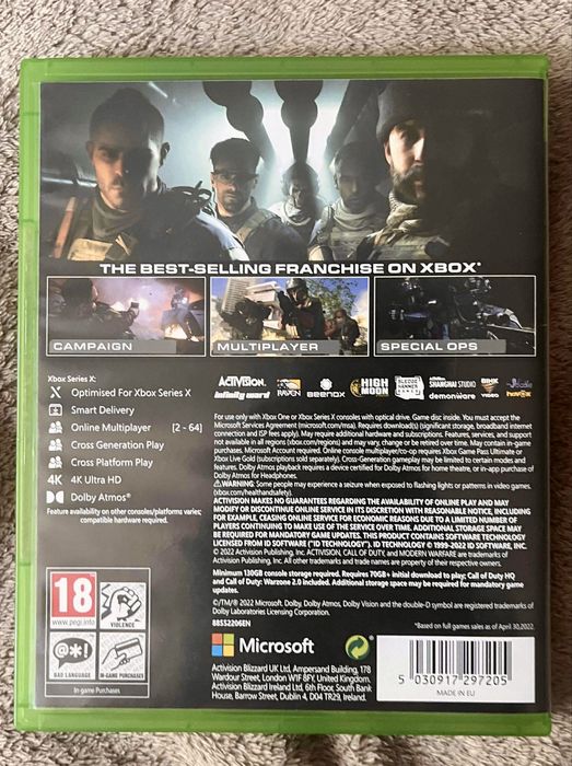 Call of Duty Modern Warfare 2 Xbox One și  Series X