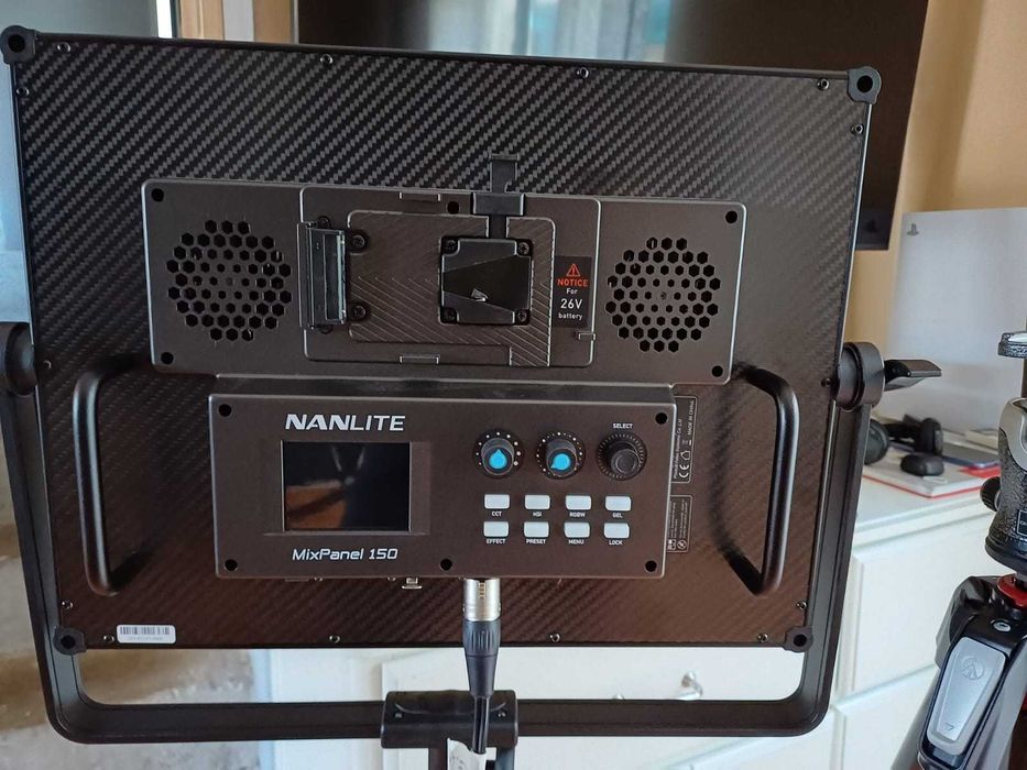 Lampa lumina continua, Nanlite MixPanel 150 RGBWW LED, softbox inclus