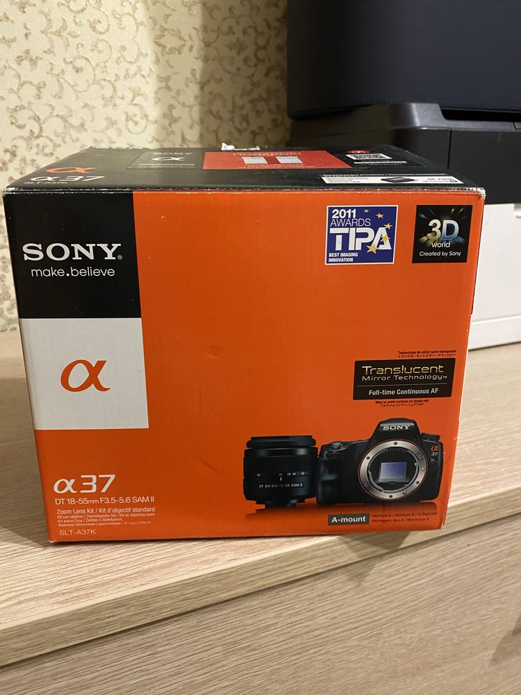 Sony a 37 фотоаппарат