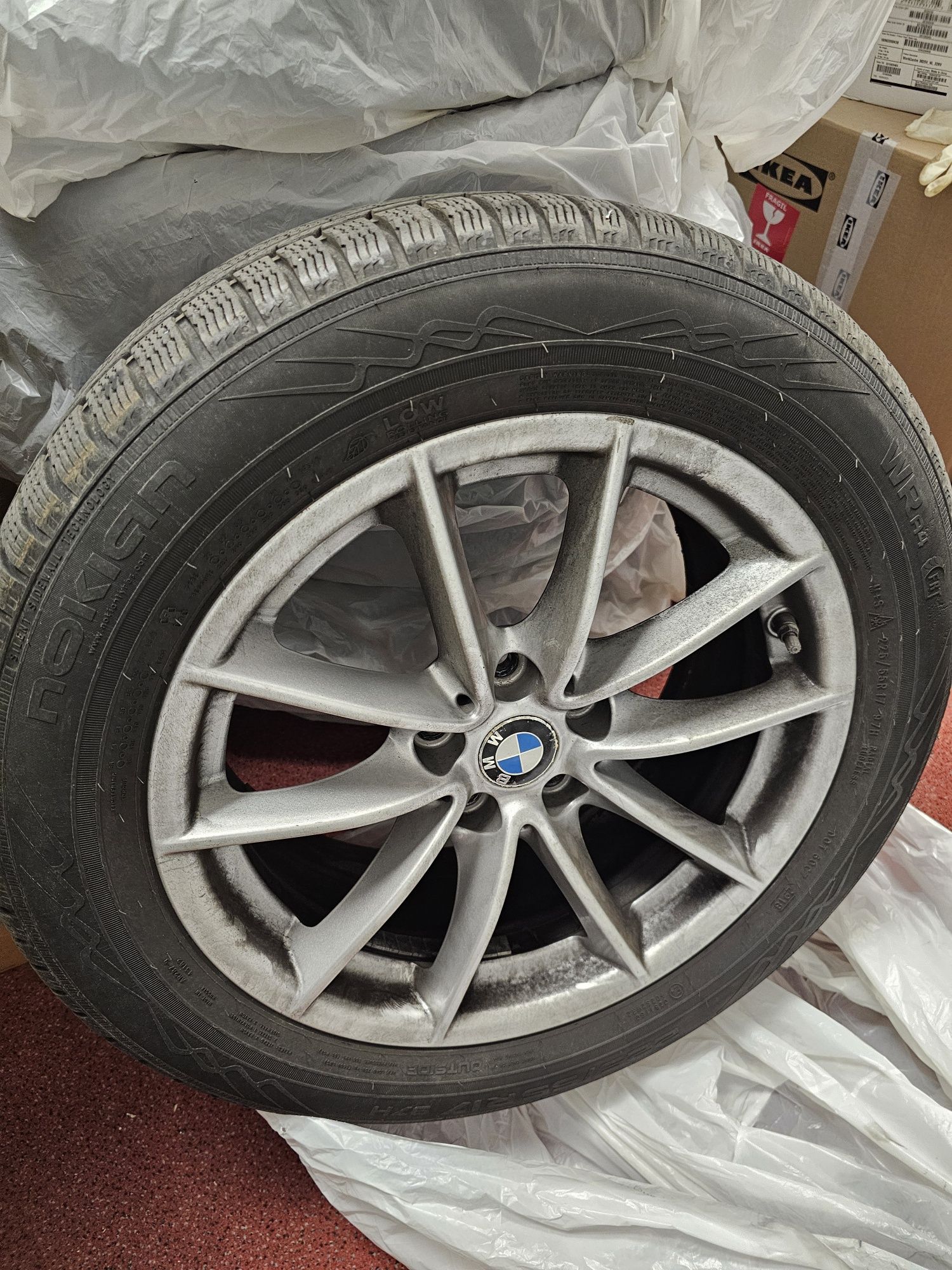 Jante / Roti Complete Iarna BMW Seria 5 G30 17 inch  Iarna Nokian