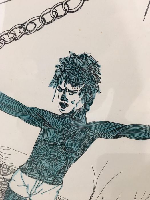 Графика с туш Giusy Calvagni 75