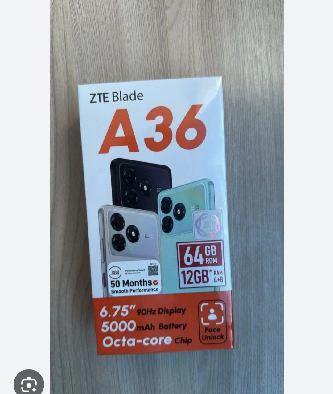 Смартфон Zte blade a36
