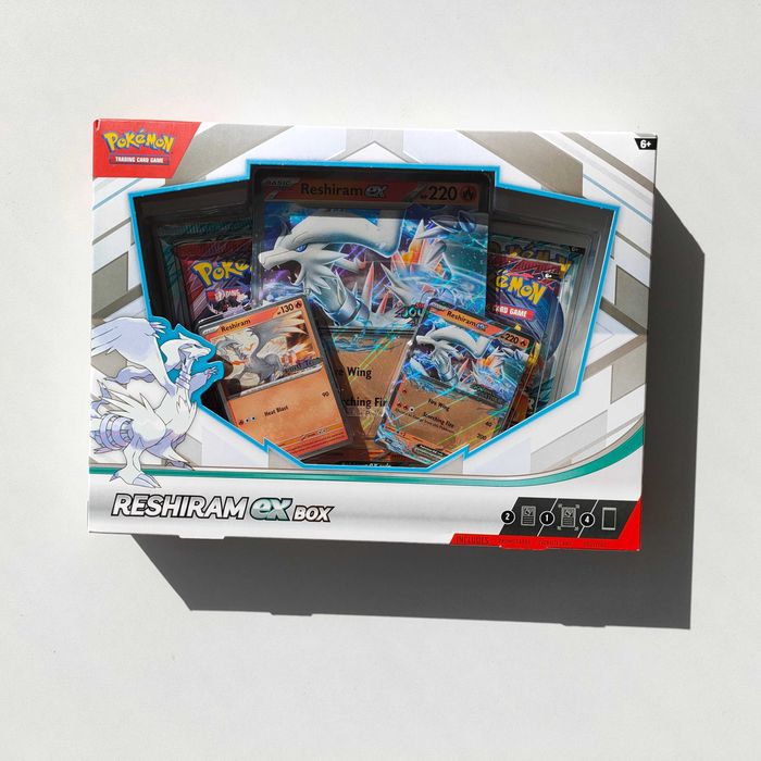 Set cartonase Pokemon TCG, Rashiram Ex Box