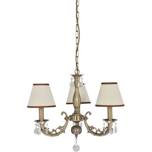 lustra candelabru / Lustra 3 becuri moderna, LUSTRA cu abajur IEFTINA