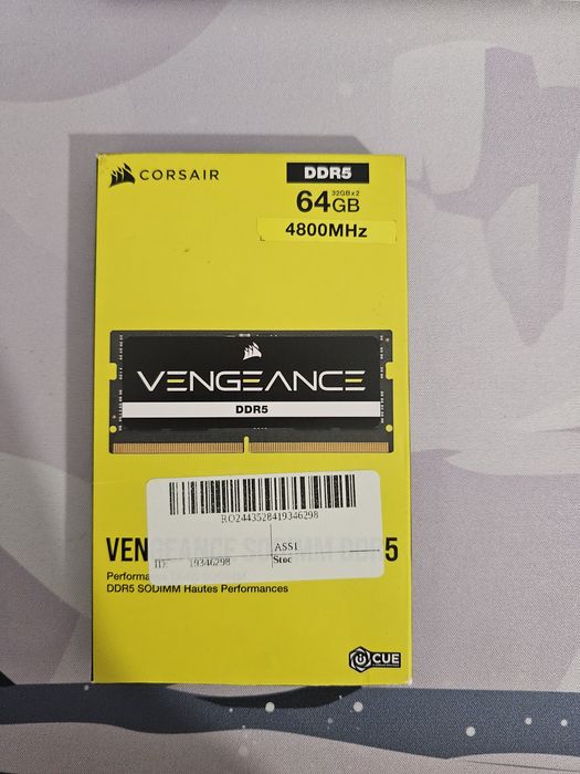 Memorie Notebook 64Gb Corsair DDR5 / 2x32GB  SODIMM
