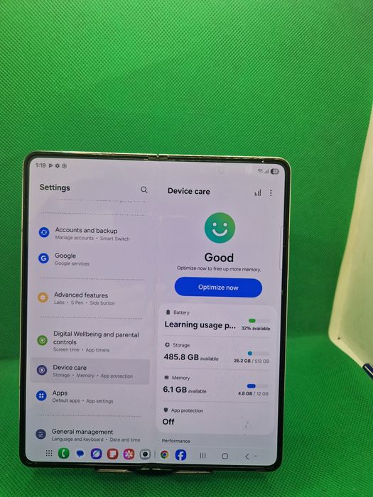 Samsung Z Fold 5 512/12GB•Lazar Amanet Crangasi•54287