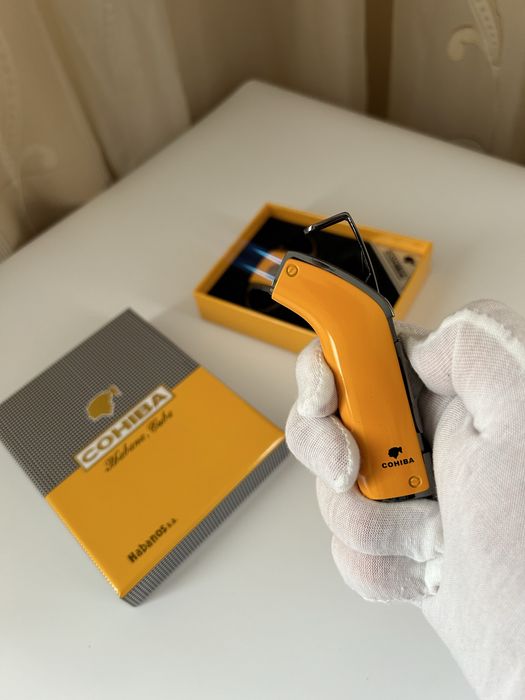 Комплект Cohiba – запалка и ножче в подаръчна кутия