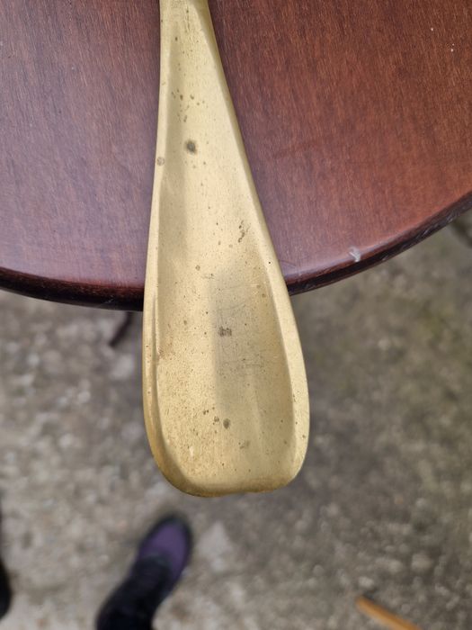 Антикварна английска бронзова обувалка