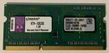 Ram laptop (so-dimm) 2 GB 1600 MHz DDR3 Kingston - 19,99 lei