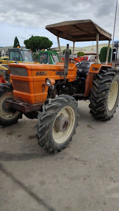 Tractor Fiat 640 DT DTC original anvelope radiale noi stare impecabilă