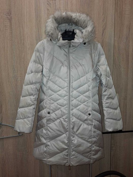 Geaca groasa cu puf de gasca mar.S