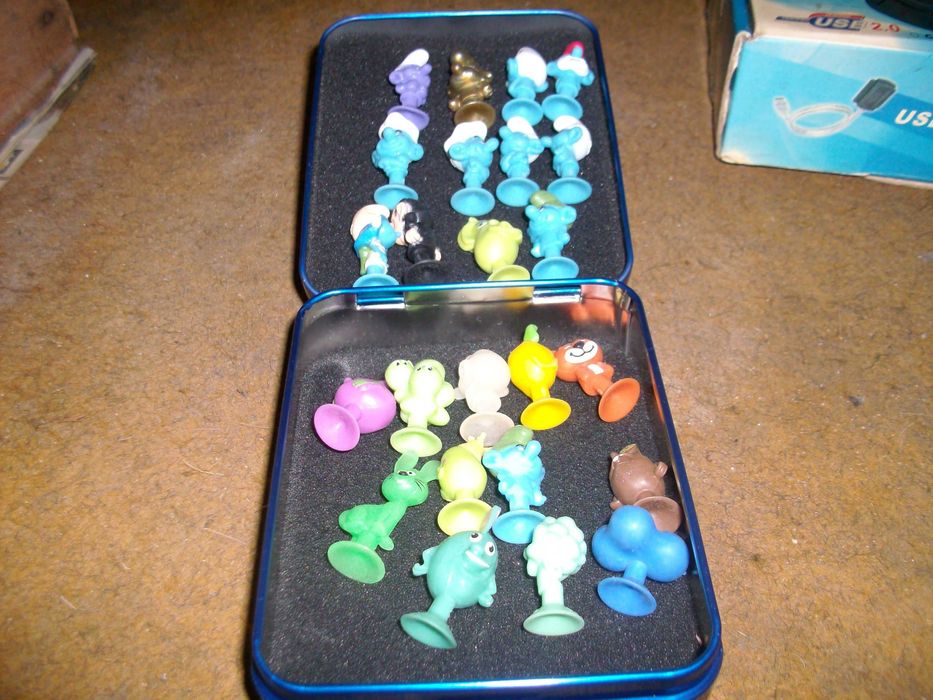 Гумени играчки семеѝство смърф