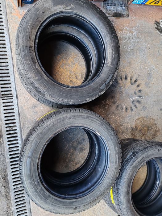 Vând cauciucuri 215/60/17 C M+S 8 buc imp Germania