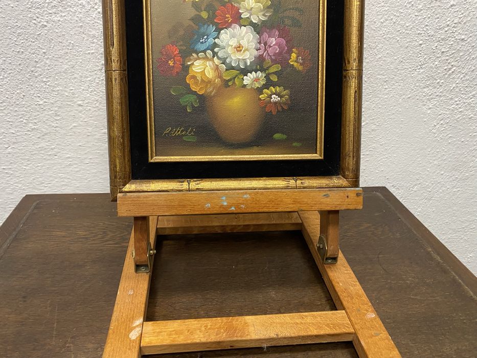 Оригинална маслена картина P Attali Франция 1960 1970