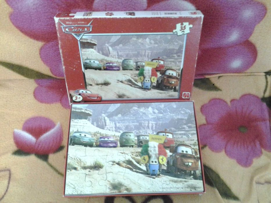 **Disney Cars McQueen | Puzzle by Jumbo +3 ani | jucarie copii