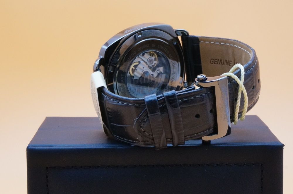 Ceas Barbatesc "Ingersoll IN1002BBK Black Jack" Analog Automatic