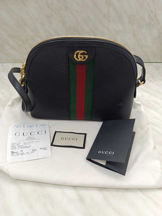 Geanta GUCCI Ophidia Dome Piele Neagra Model 499621 Zeus Amanet 32262