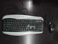 Мультимедийная клавиатура JBC + мышь (PS/2)