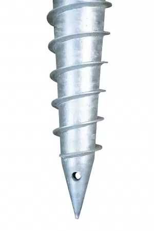Surub ancorare pamant si suport fundatii cu flansa 76x1600mm x 2buc