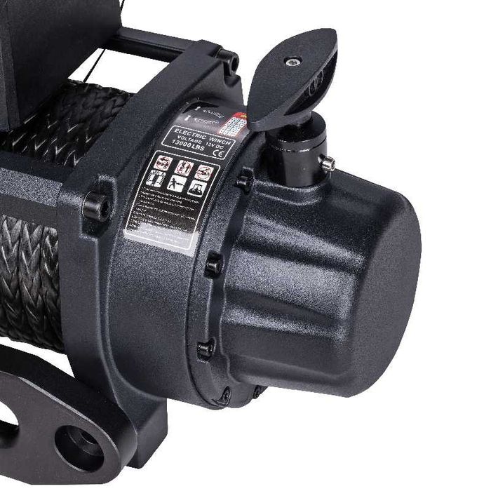 Troliu auto Visoli 13000lbs/5909kg cu sufa sintetica raport 150:1