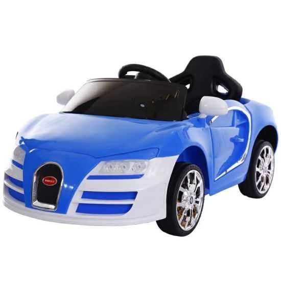 Детска електрическа кола Bugatti - акумулаторна кола светеща с музика
