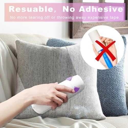 Нов Самопочистващ се Валяк за Косми Лепкава Четка за Домашни Любимци