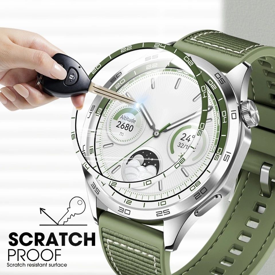 3D Протектор за Huawei Watch GT4 46mm зелен