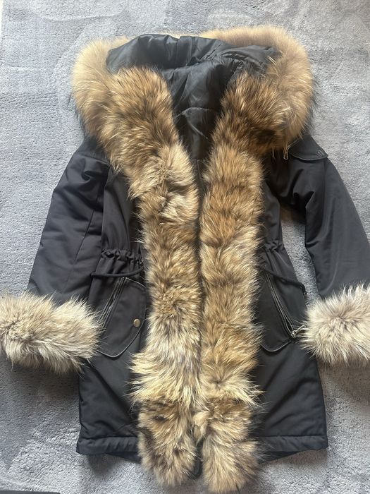 Парка с естествен пух