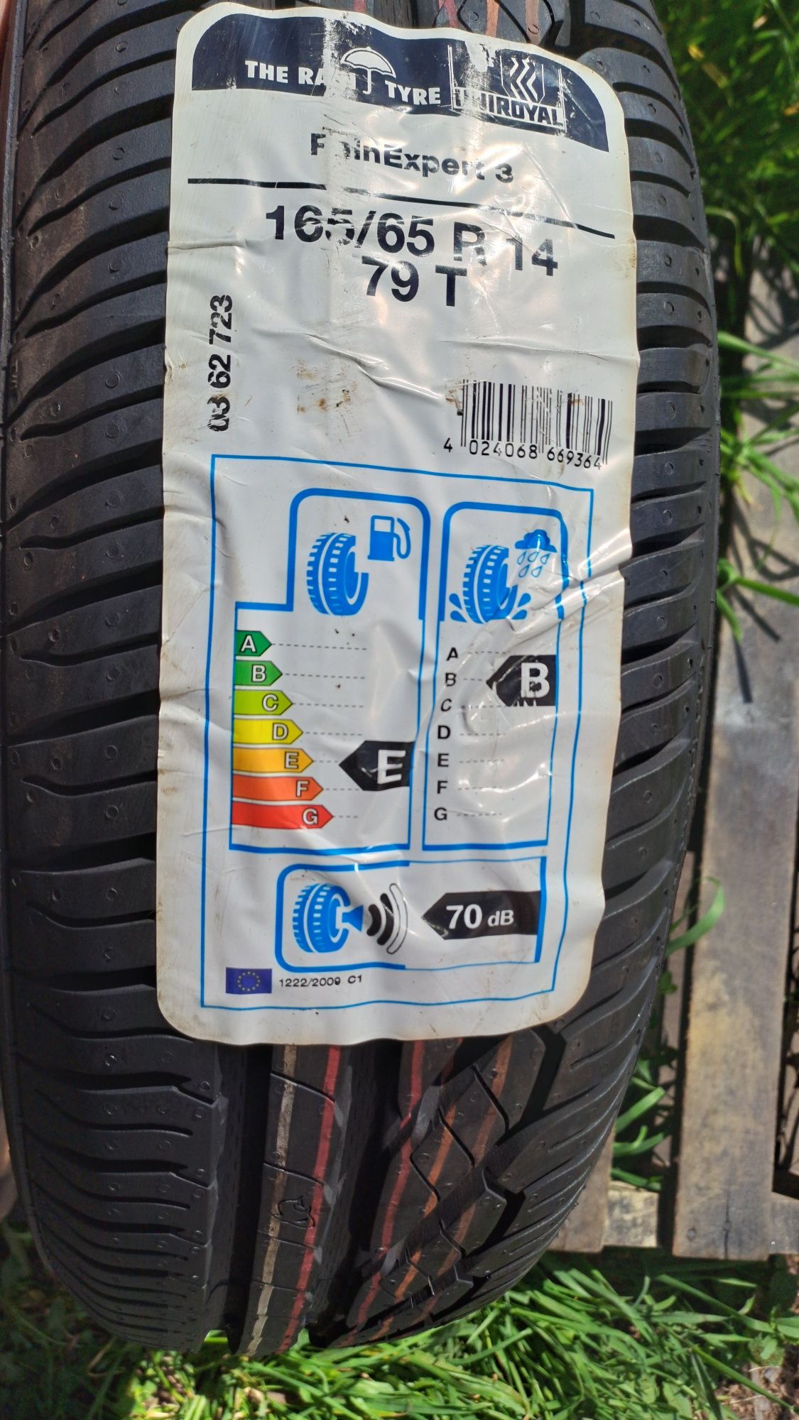 1бр. Нова 165/65/14 Uniroyal Rain Expert 3
