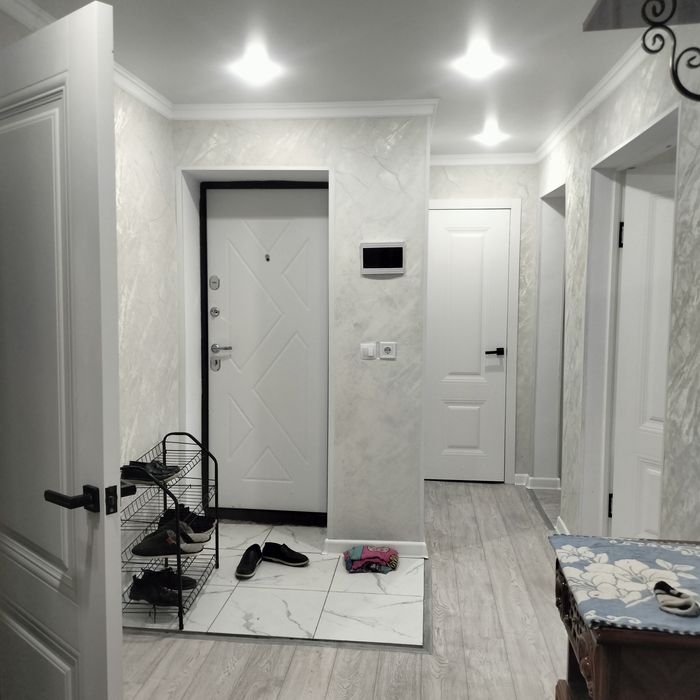 Продается 4-х комнатная квартира, с евроремонтом 21 млн тенге,