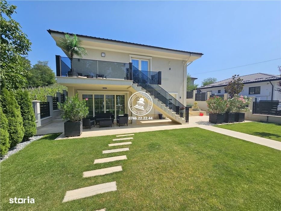 Casa in Valea Lupului,langa padure,finisaje de lux,intimitate completa