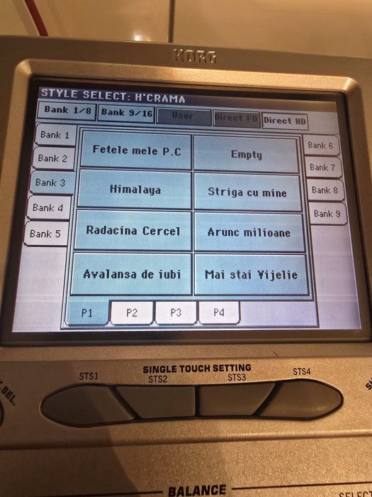 Set Korg pa1 set bun 2025