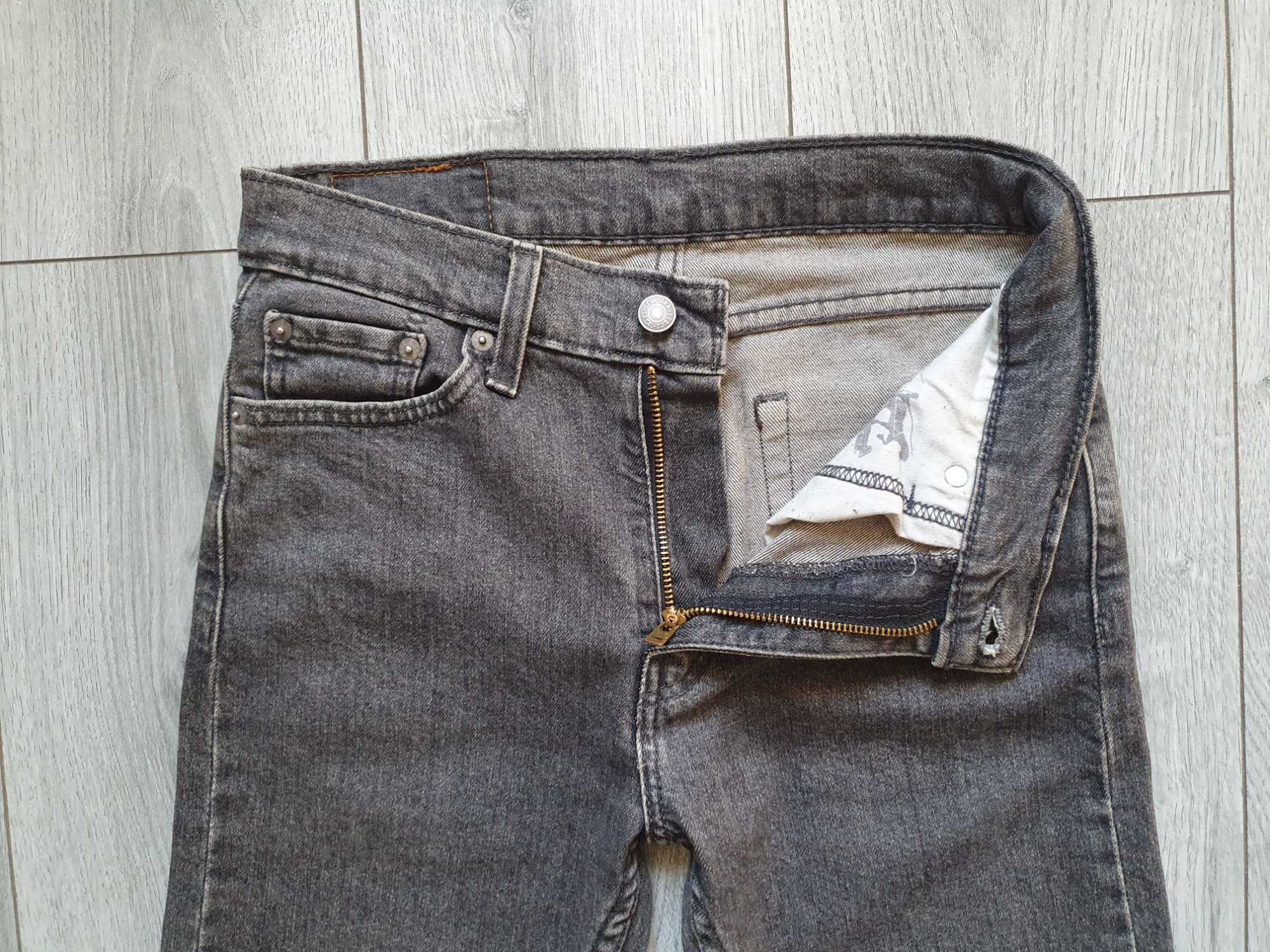 Blugi barbati LEVI'S 510 SKINNY Gri - Marimea W29 L32