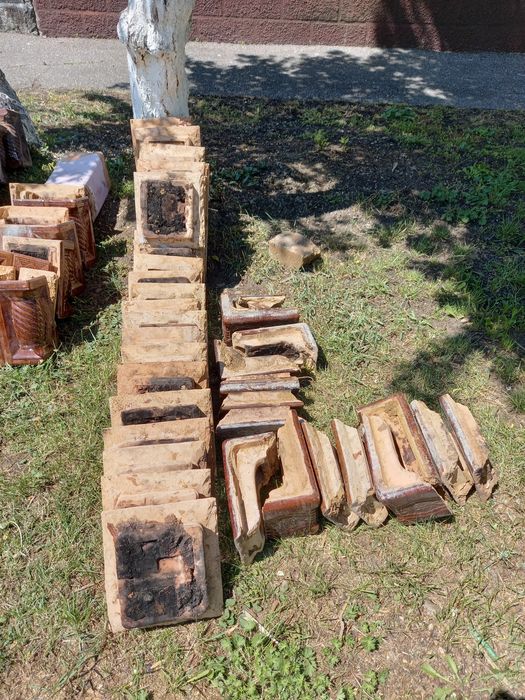 Sobă teracota 7 rânduri demontată!