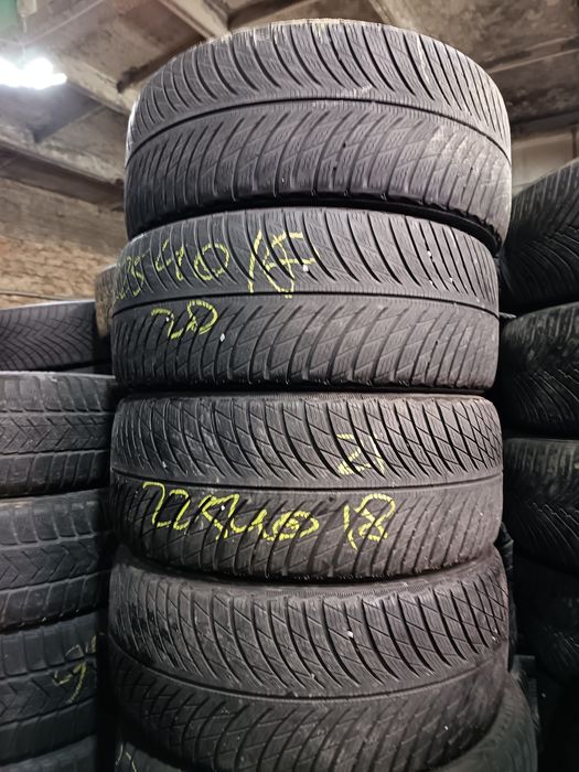 Anvelope MS iarna 225 40 18 Michelin 2021 și. 2020 5.5-6mm