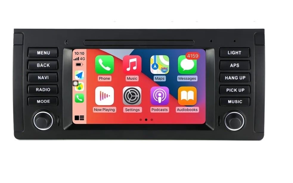 Navigatie Android BMW E39 / E53 Carplay Android Auto , Youtube