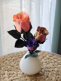 Ръчно изработени ароматни Рози от Био пластмаса (полилактид)