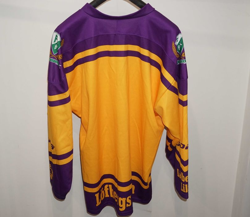 Оригинална Сувенирна Хокейна Блуза Hockey Jersey Farjestad BK 3XL/4XL