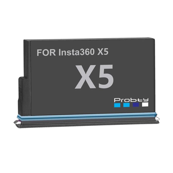 Set 2 acumulatori 2850mAh + incarcator dublu camere Insta360 X5