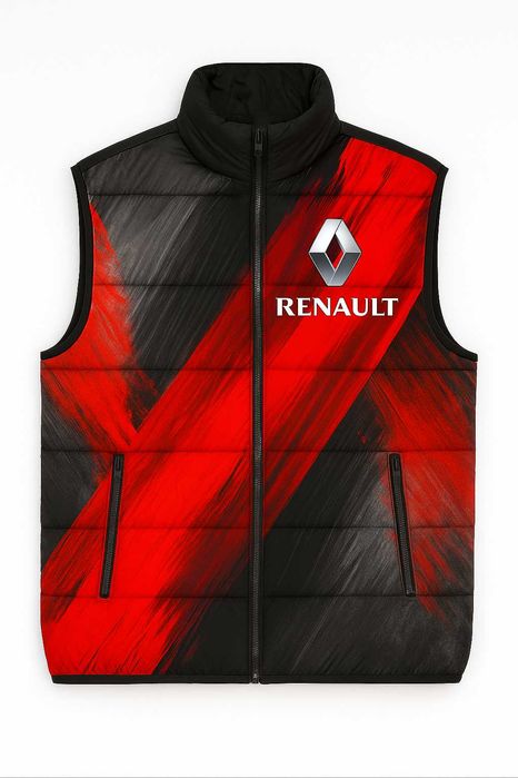 Мъжки елек РЕНО / RENAULT сюблимация размери от L до 5XL