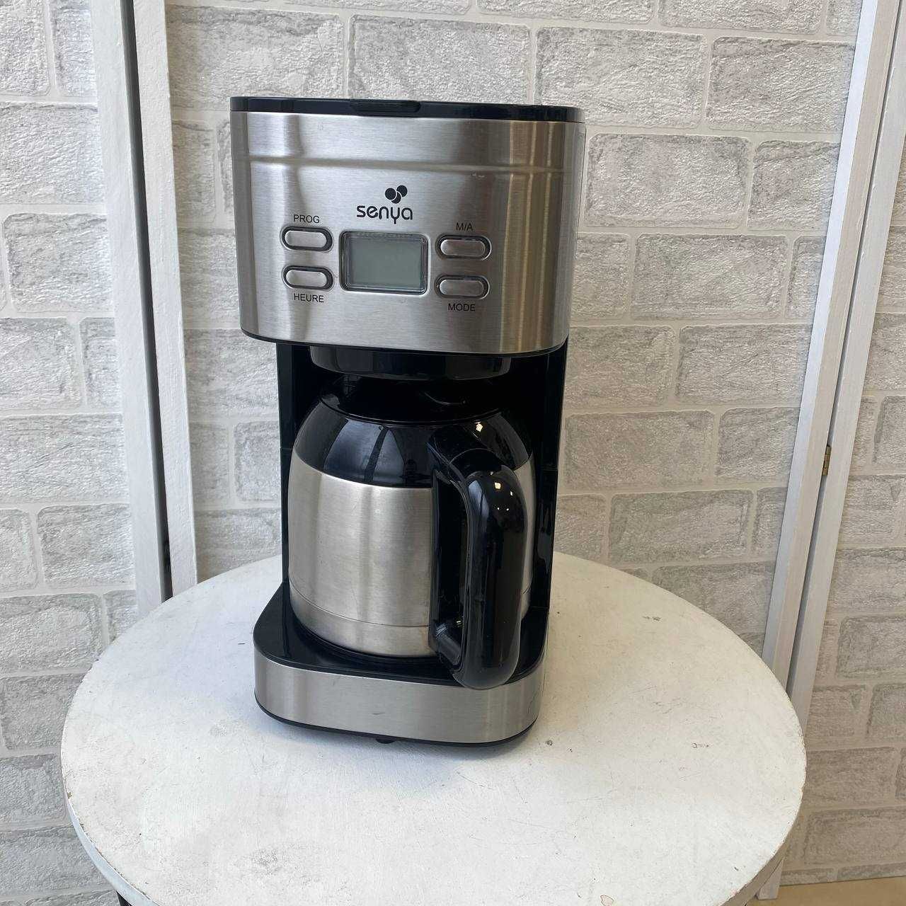 Шварц филтър кафе машина Senya SYBF-CM019 800W 1.5L стъклена кана