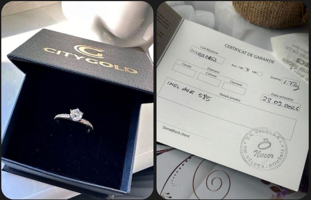 Inel Logodna aur 14k