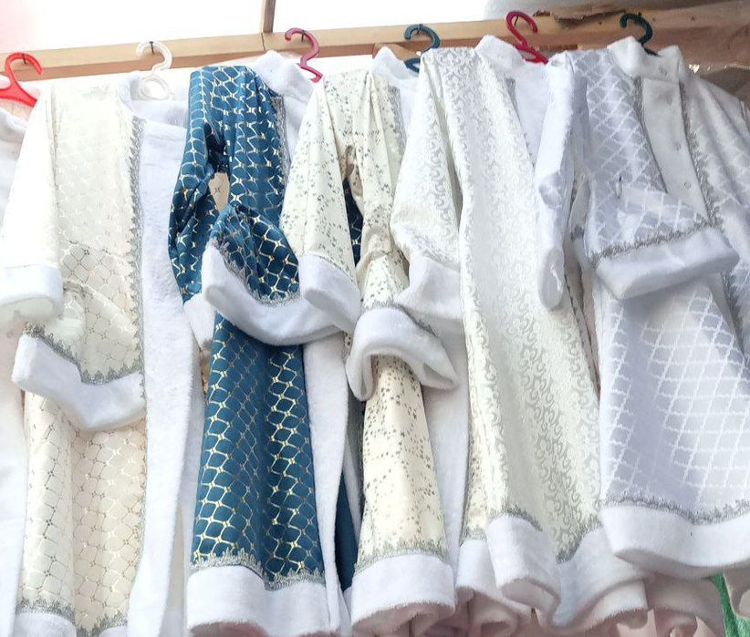 Qorqiz kiyimi Костюм для снегурочки одежда Снегурочки с доставкой