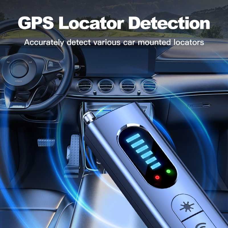 Detector Aparate Spion,TSS-T15,Scanare Laser, cu Lanterna