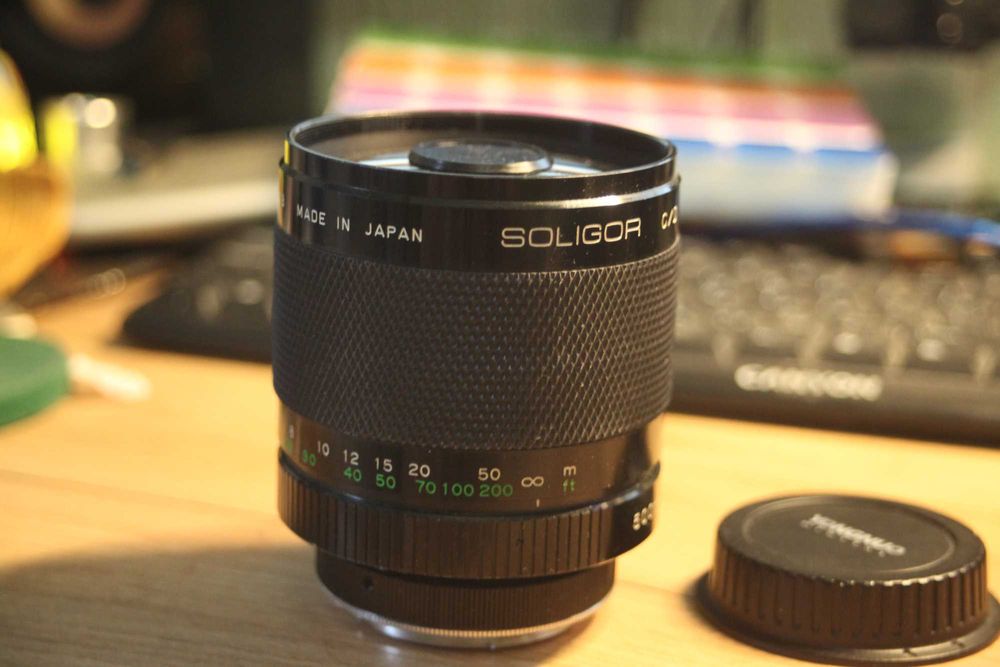 Объектив SOLIGOR 500 мм. F:8 Полнокадровый.