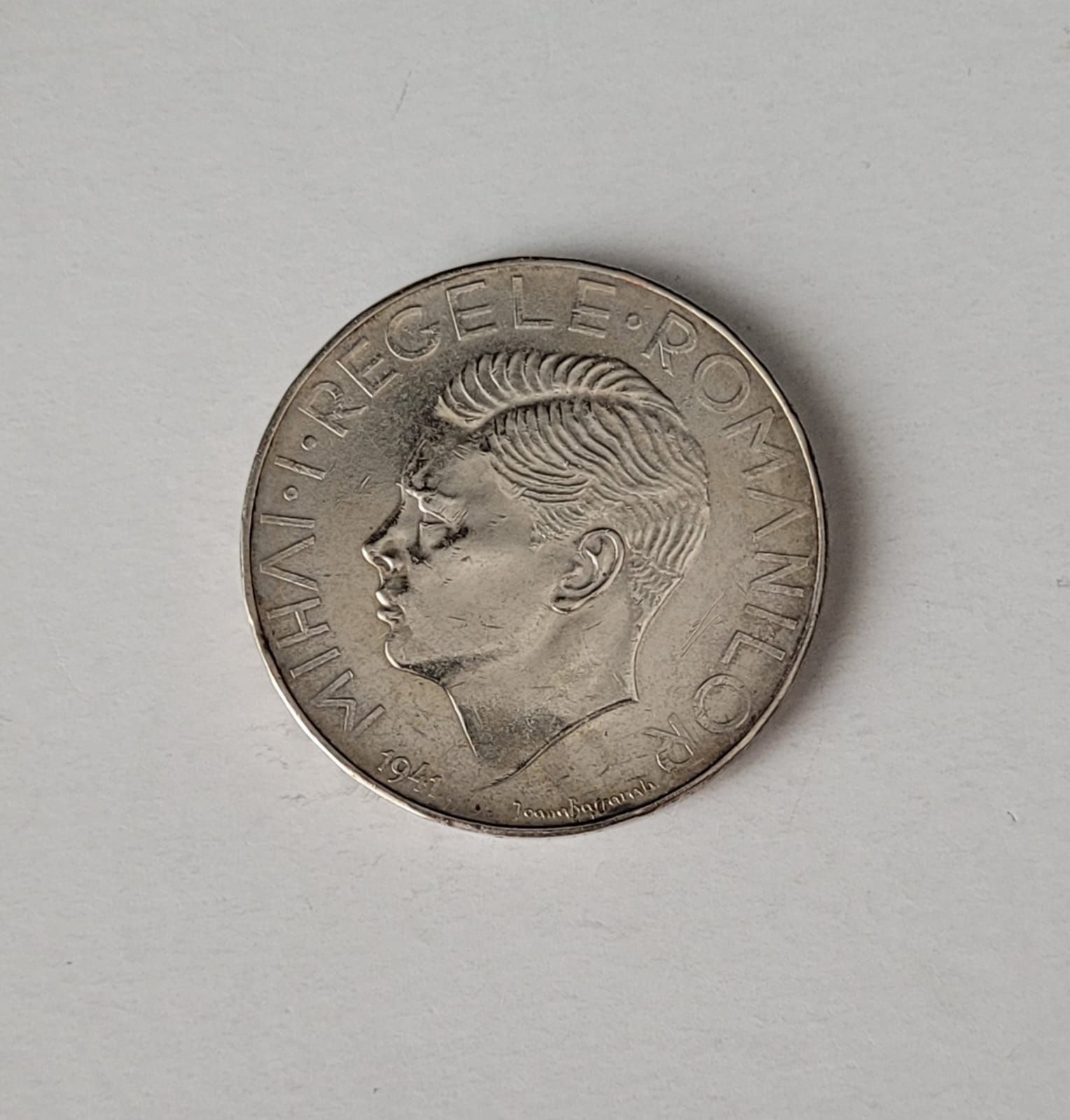 Moneda veche argint România 500 lei 1941
