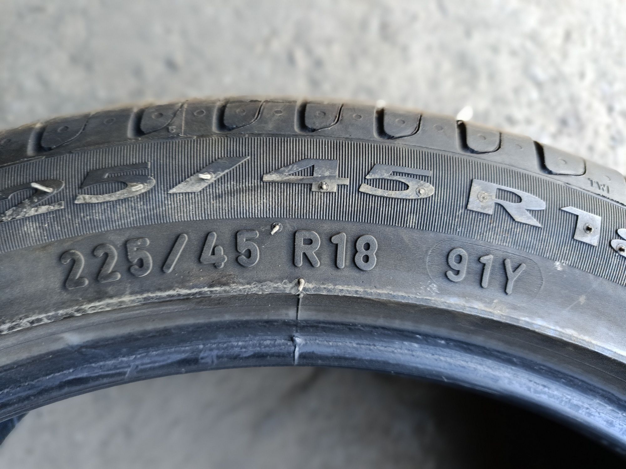 Летни гуми -2020г.-18цола-225/45-1бр.-95лв." PIRELLI"