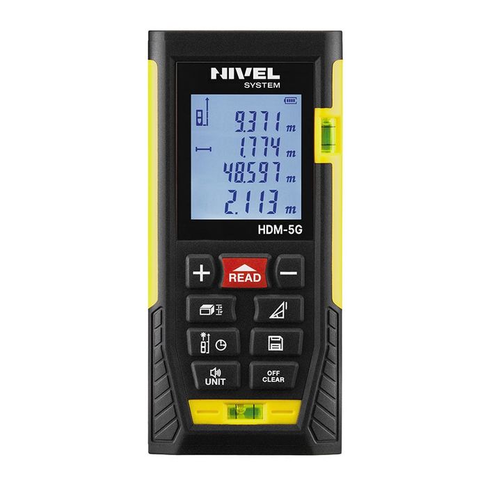 Telemetru laser Nivel System HDM-5G cu fascicul laser verde