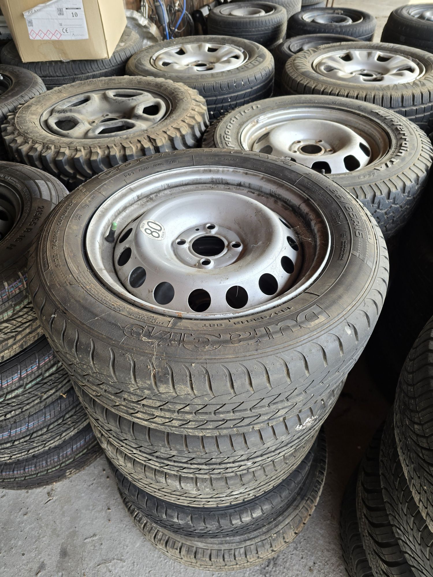 185 65 R15 Goodyear Duragrip roti vara Dacia logan (rezerve)