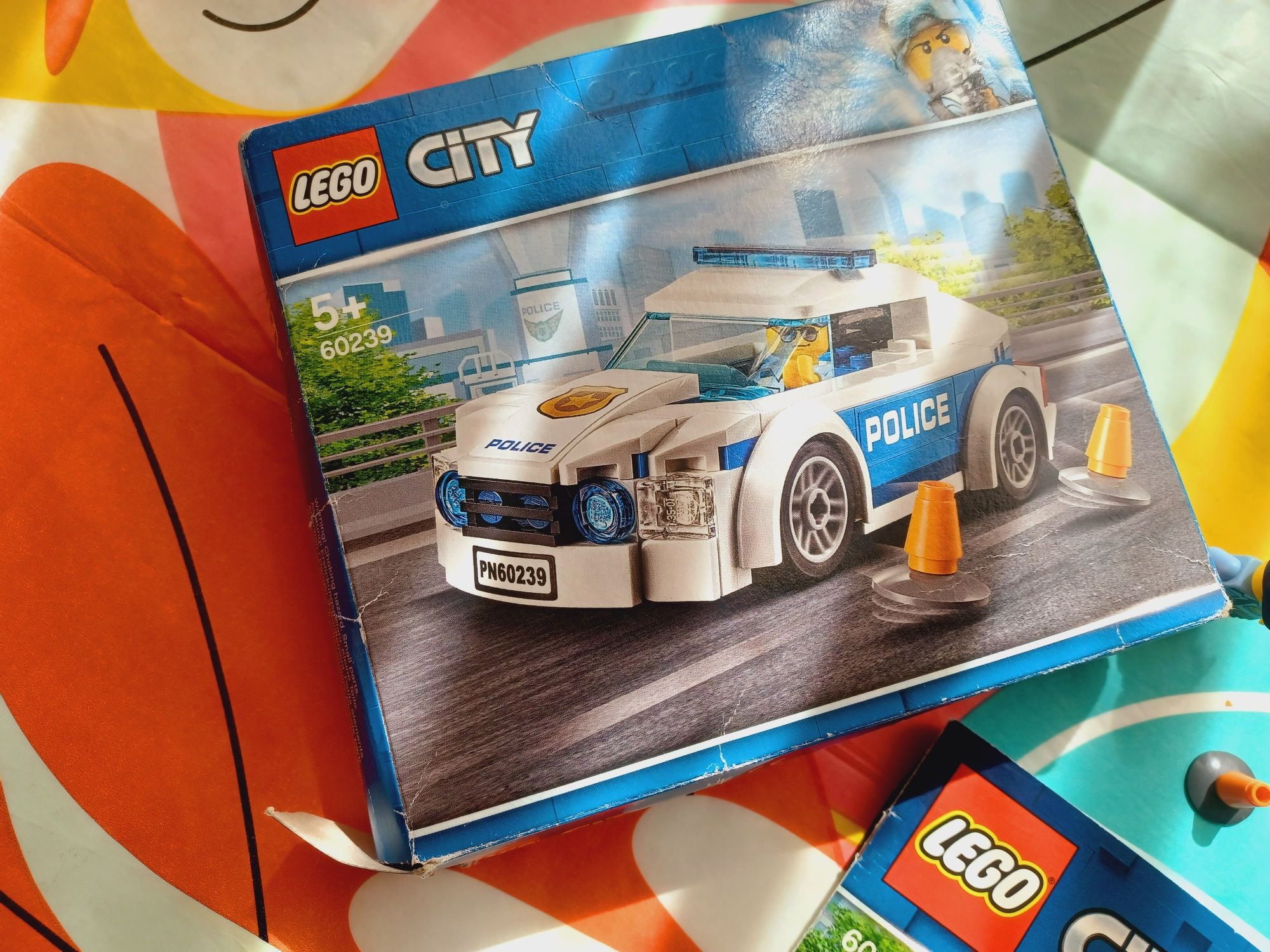 Lego city mașina de politie pentru patrulare